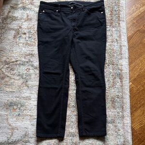 Classic Black Slim-Fit Jeans